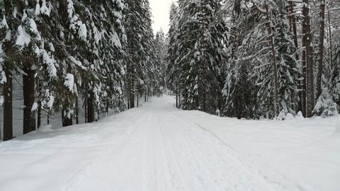 Blue photo road heavier snow